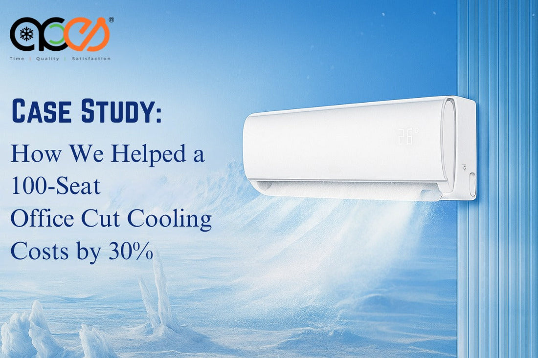 Case study: How we helped a 100 seat office cut cooling costs by 30%