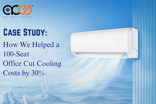 Case study: How we helped a 100 seat office cut cooling costs by 30%