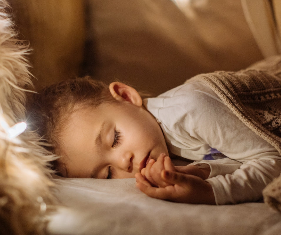 Baby Sleeping Quietly in Cool Environment