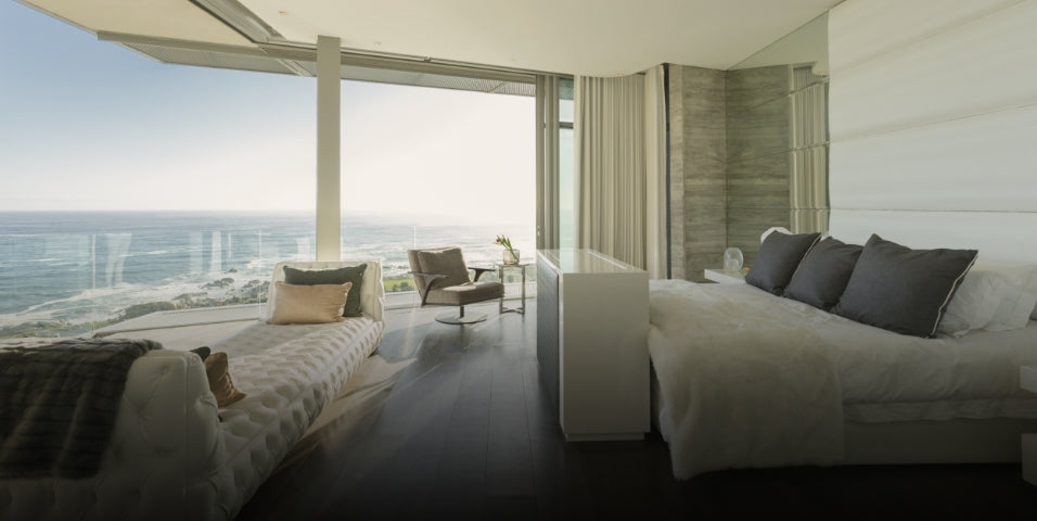 Modern Hotel Room Interior Design With Air Conditioning System