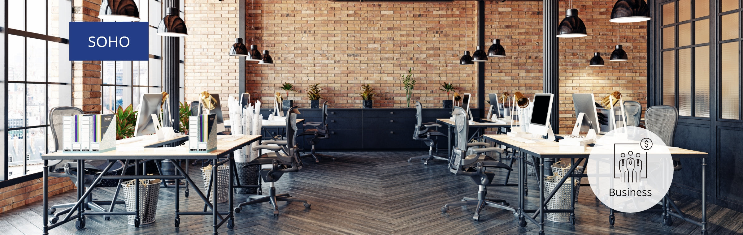Small Office Workstation with complete Arrangements