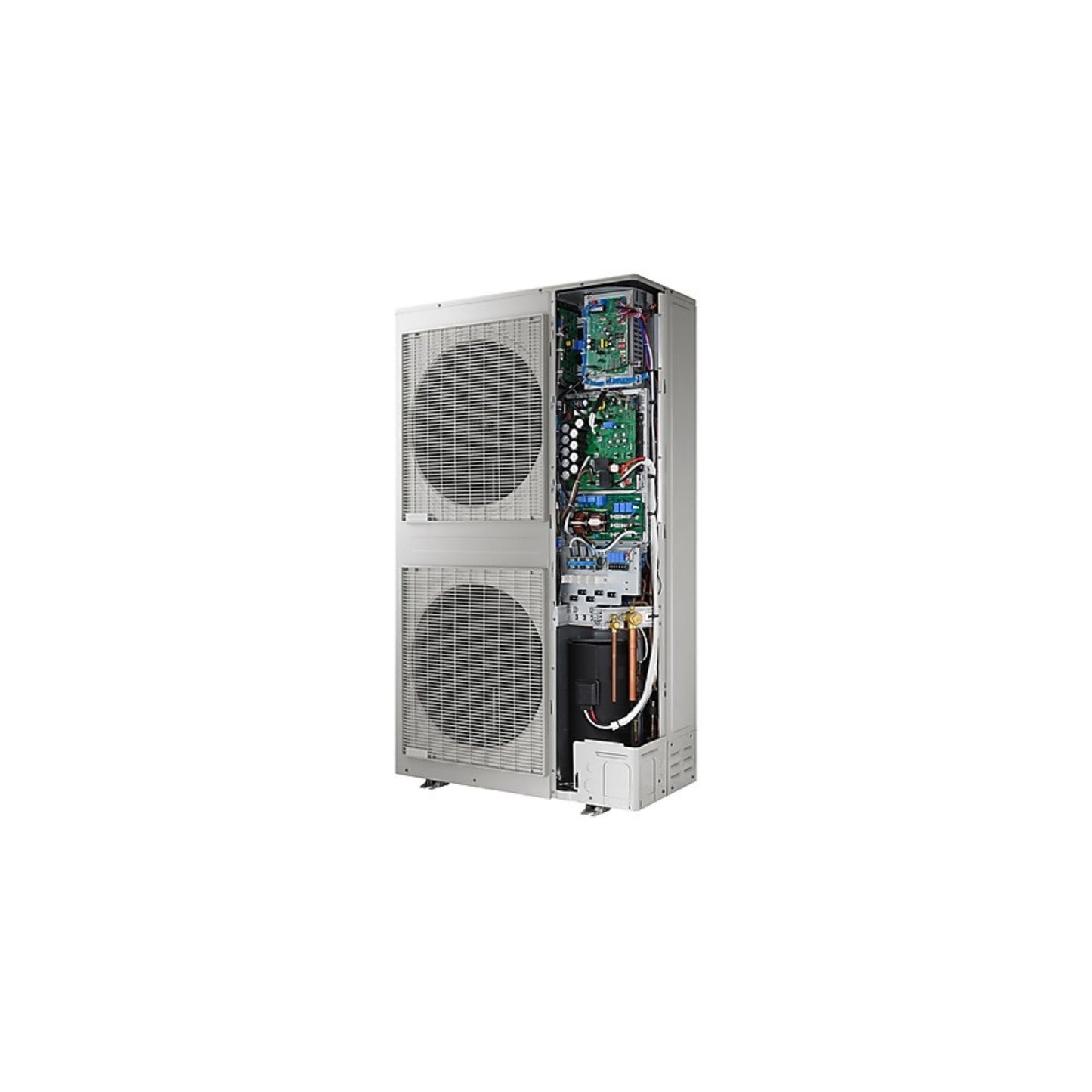 Samsung DVM S Eco Heat Pump Outdoor Unit Front Circuit View