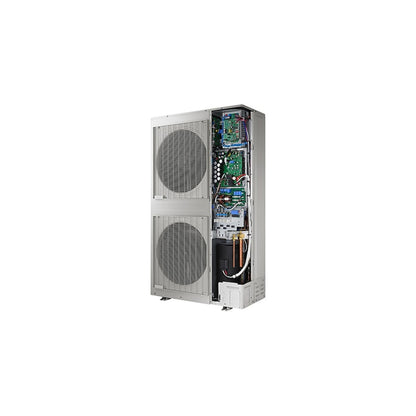 Samsung DVM S Eco Heat Pump Outdoor Unit Front Circuit View