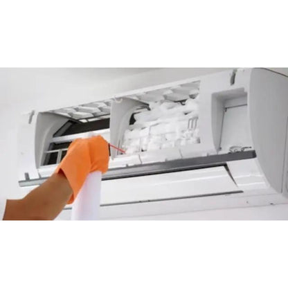 Split AC Power Jet Cleaning With Foam