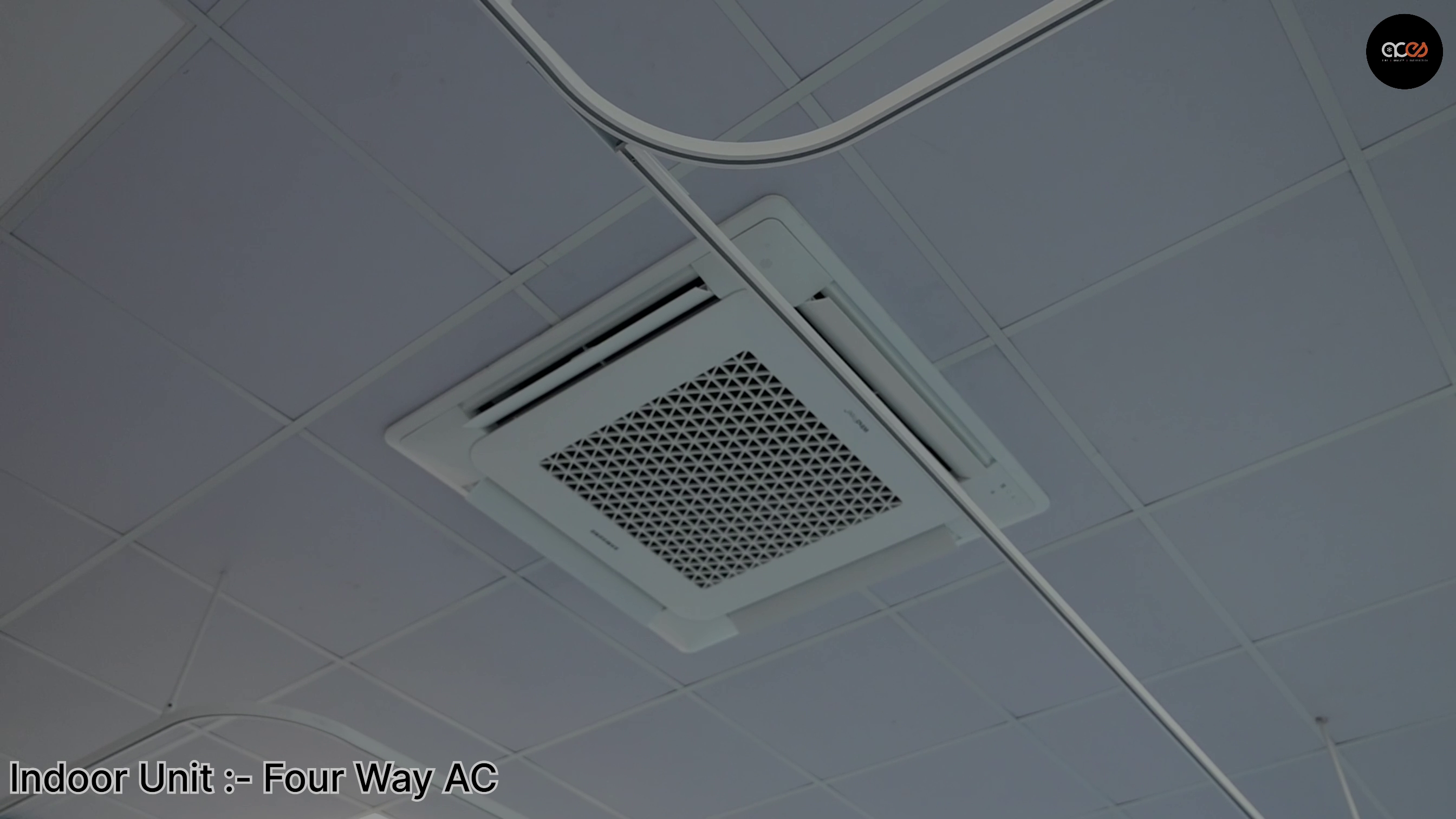 Samsung 4Way Cassette AC Installed in NIMS Hospital by ACES